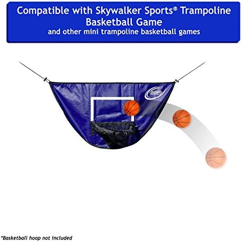 כדורסלני קצף של מיני 5 אינץ 'עבור Skywalker Sports Sports Trampoline Basketball Hoop Game | החלפת כדורסל קצף עבור